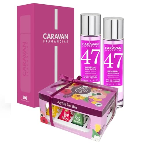 CARAVAN Set de 2 Fragancias de Mujer Nº47 + Caja Regalo Caravan...