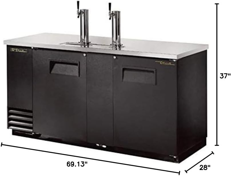 True TDD-3-HC 69" Draft Beer System w/