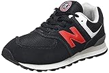 New Balance Tenis New Balance Pc574v1, Zapatillas Niños, Black Hy1, 30 EU