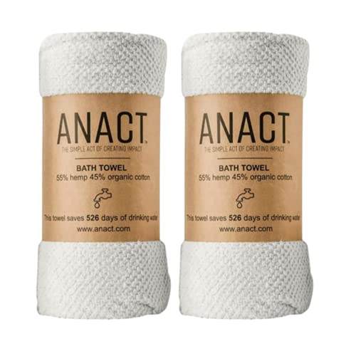 10 Best Hemp Towels for Sustainable Comfort and Style 8 Hemp Bath Towels - Fast Drying Organic Cotton Blend