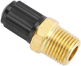 2 Pcs Tank Valve, Performance Tool 1/4" NPT MPT Brass Air Compressor Tank Fill Valve