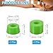 PATIKIL Skateboard Bushings, 2 Set 90A PU Long-Board Truck Bushings Rebuild Kit for Skateboard Parts, Green