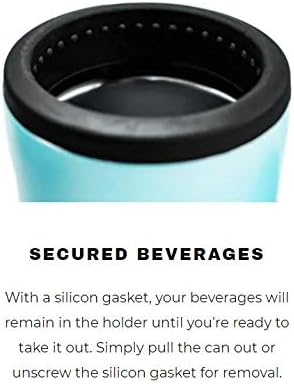 K-OG Double-Walled Stainless Steel Insulated Can Cooler for 12 Oz Slim Cans (Lavender)