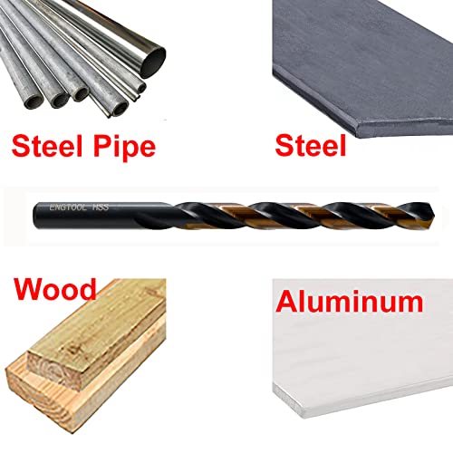 Maxtool 25 Pieces Drill Set 25Pcs/25-Piece Twist Drill Bit Set High Speed Steel M2 Fully Ground 1-13Mmx0.5Mm Metric; Jbs02H10R025P #TOP3