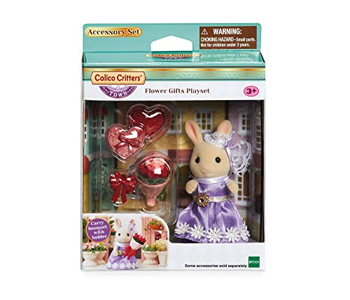 Calico Critters Town Series Flower Gifts Playset, Dollhouse Playset With Figure And Accessories #TOP1