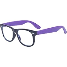 Oversized Square Blue Light Blocking Glasses for Women Anti Blue Ray Clear Lens Glasses