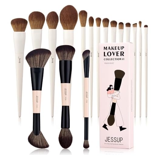 Jessup Makeup Brushes T329 Bundled with Face Makeup Brushes T508
