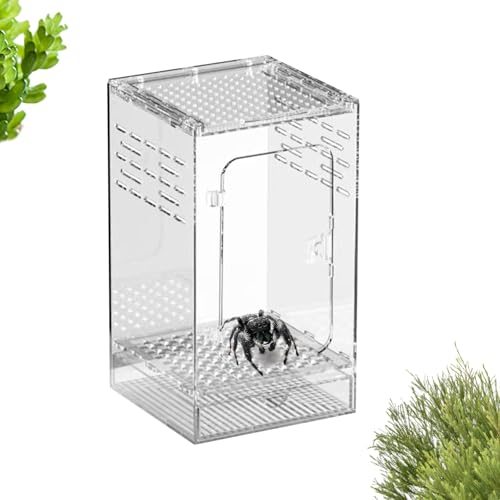 Accessoire pour lézards et geckos avec cage d'élevage ventilée - 2