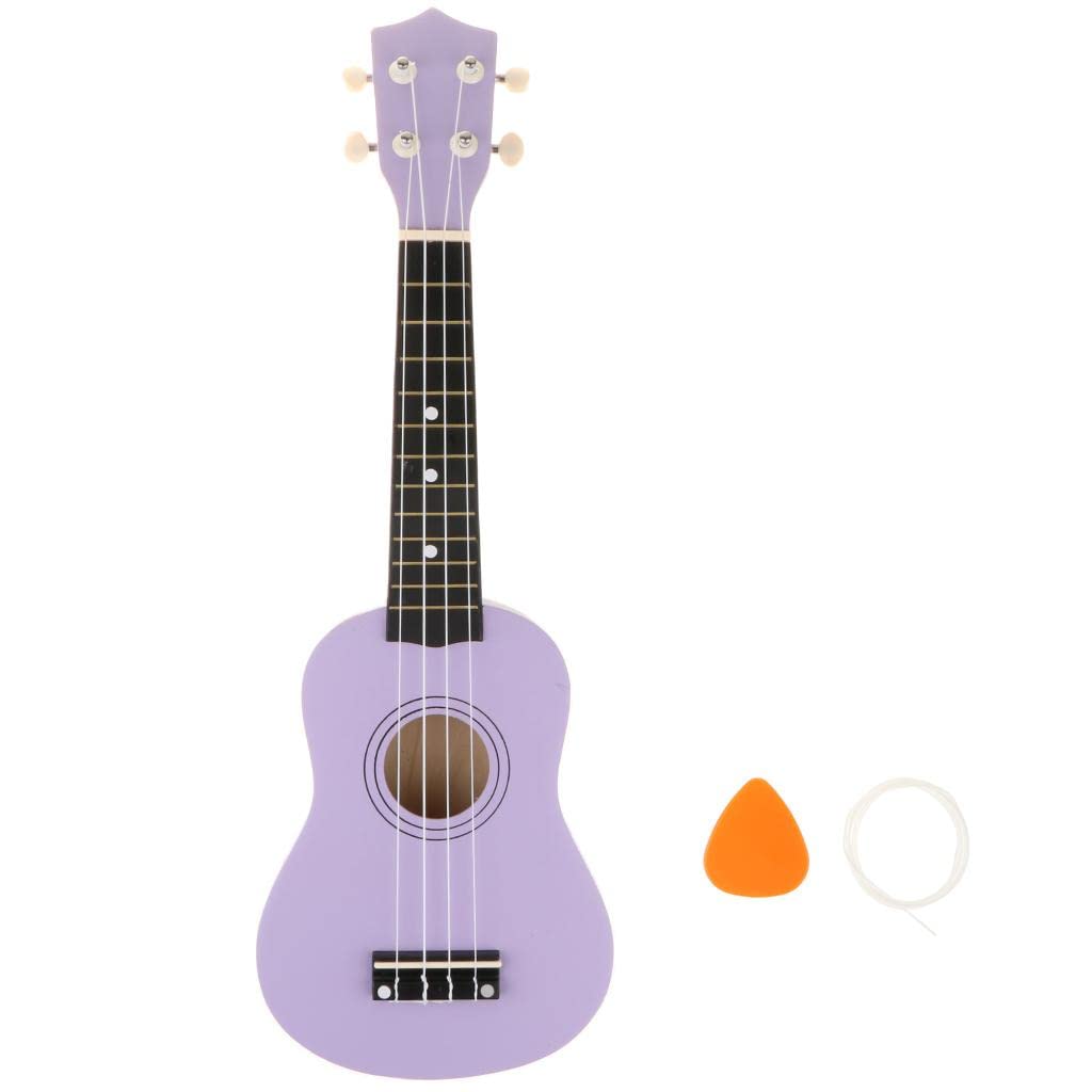Ukulele Strumento Musicale Mini Chitarra 4 Corde Legno con Corde in Nylon Pratica Leggera Adatta a Bambini Principianti Adulti Regalo Amici, Viola