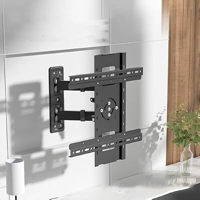 MekUk TV Mount Stands TV Wall Mount Bracket with 0-90° Horizontal and Vertical Screen Rotation for 32-60 Inch Screen