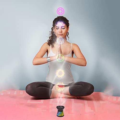 Chakra 7 Essential Oil Blend for Each Chakra. Meditation, Balancing, Healing, Reiki & Yoga. Diffuse, Burner, Spray & Bath. Oils Specially Chosen for Each Body Chakra Point & Blended Beautifully. - Image 3