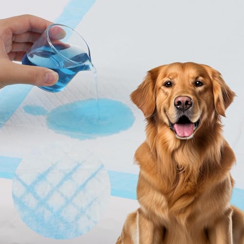 Dog and Puppy Pee Pads 22x22 Dog Training Pads 50 Count Waterproof Dog and Puppy Pet Training Pad for Dog Playpen with Leak-Proof Pets Dogs Training Pads 22x22 50 Pack