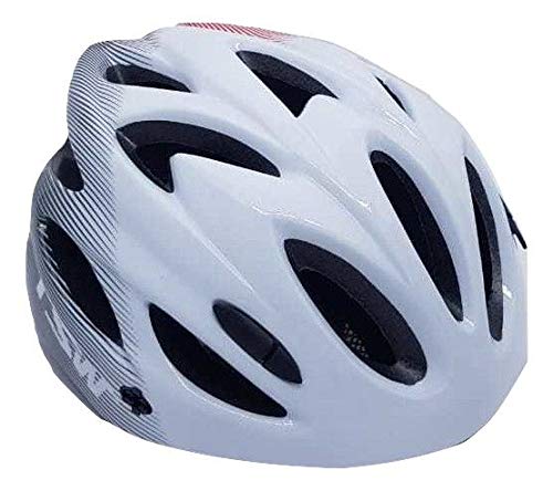 Capacete Ciclismo Tsw Raptor 2019 Com Sinalizador Led Branco/cinza/vermelho