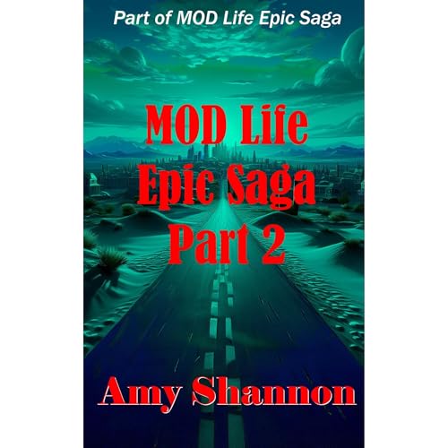 MOD Life Epic Saga Audiolibro Por Amy Shannon arte de portada