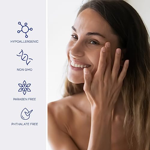 Skin 2.0 Hyaluronic Acid & Collagen Face Moisturizer - Anti-Aging, Firming Day Cream, 1.69 Fl. Oz - For All Skin Types #TOP5