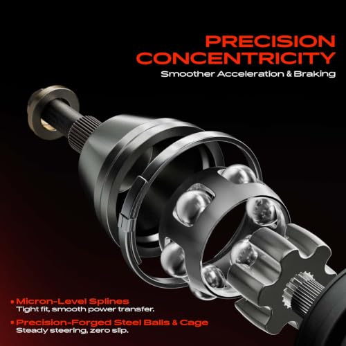 A-Premium Front Right Passenger Side CV Axle Shaft Assembly by A-premium - Image 5