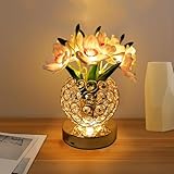 L'une des caractéristiques remarquables de cette lampe est sa fonctionnalité à double contrôle : les utilisateurs peuvent facilement basculer entre les couleurs et régler la luminosité soit via la télécommande incluse ou en touchant la base de la lampe. Cette interface tactile ajoute commodité et sophistication, ce qui la rend facile à utiliser même dans des environnements à faible luminosité. Que ce soit sur une table de chevet, une console de salon, un bureau ou une table à manger, les commandes intuitives garantissent une interaction fluide.