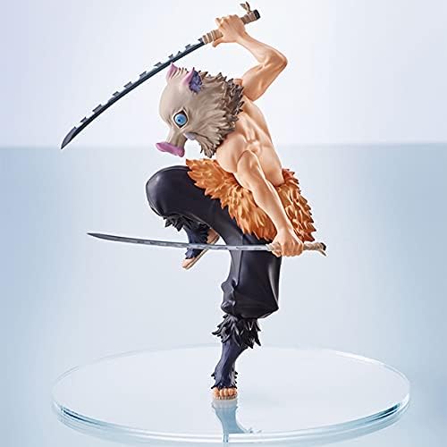 Miniatura 2 de Demon Slayer ConoFig Inosuke Hashibira - Figura sin escala de aproximadamente 5.1 pulgadas