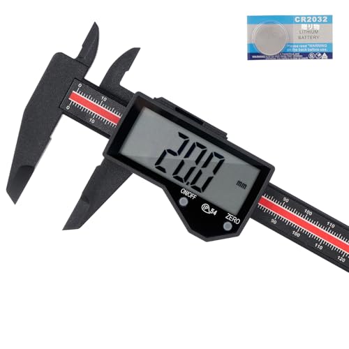 Adoric デジタルノギス 150mm 炭素繊維 高精度