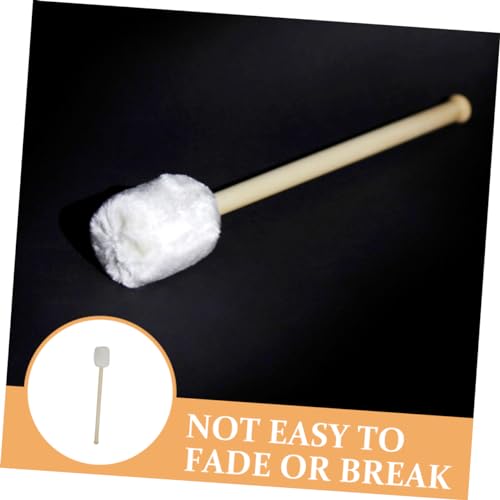 Baqueta de percusión Mallet Toddmomy blanco de 42 cm miniatura 7