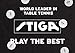 STIGA 12 3-Star Table Tennis Balls (White, 40 Mm Two 6 Packs)