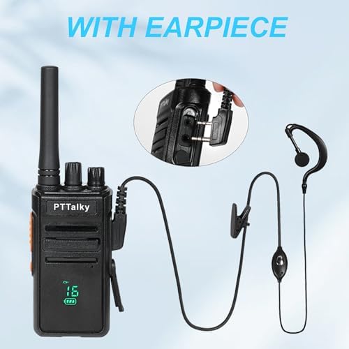 PTTalky Walkie Talkies Long Range Two Way radios FR1 Plus Walkie Talkies - 3