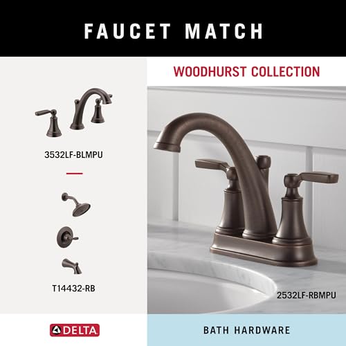 Delta Woodhurst (1-Pack) Hand Towel Holder Venetian Bronze Towel Racks for Bathroom Wall Round Towel Ring Holder for Bath Towel Hanger for Kitchen, Bathroom Accessories 73246-RB by DELTA - Used condition - Image 6