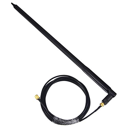 Kaunosta High Gain 22dbi WiFi Router Universal Omni-Directional Antenna & 10ft RP-SMA Male to Female Extension Cable for Wireless Network Router, PCI/PCIe Card, USB Adapter, IP Cameraâ€¦