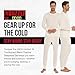 At The Buzzer Thermal Underwear Set for Men 95962-Black-L