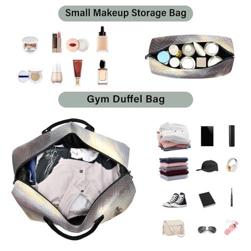 Large Travel Duffel Bag, Cowboy Dust Sports Tote Gym Bag, Shoulder Weekender Overnight Bag for Women Men, Carry On Luggage with Toiletry Bags4