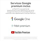 Google Pixel 8 Pro – Smartphone Android débloqué avec téléobjectif, 24 Heures d'autonomie et écran Super Actua – Noir Volcanique, 256GB - 11