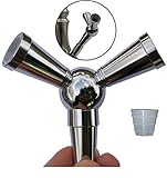 ✅ GUTER DURCHZUG: Für den Bestmöglichen Durchzug wurden die Ventilkugeln aus extra leichtem Kunststoff gefertigt. Achtung: Ventilkugel vom Adapter der Shisha beim Rauche mit Verteiler herausnehmen