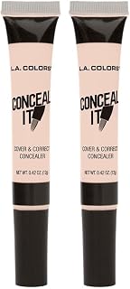 L.A. COLORS Conceal It Concealer, Fair CC569 (Pack of 2)