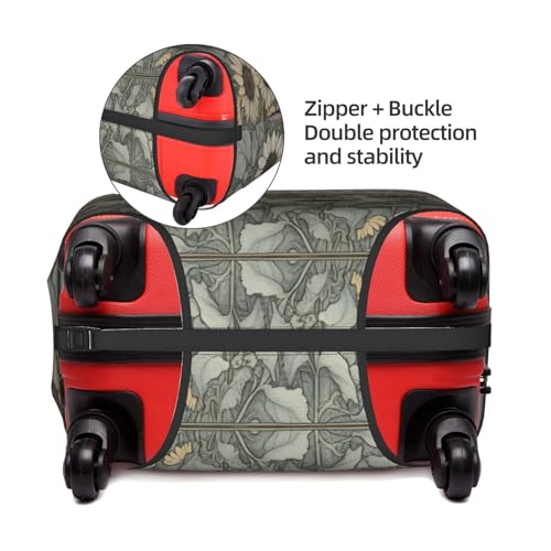 Sunflowers Chamomile Tsa Approved Luggage Cover For 18-32 Inch Suitcases Scratch-Resistant Stretch Luggage Cover4