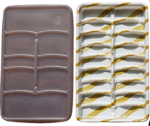 Amazon｜家庭用蓋付き餃子保管用トレー3枚セット 容器 高剥離 くっつか