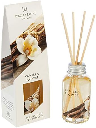 Wax Lyrical WLE3207 Small Wax Fill Candle Vanilla Flower Bun ,Silver, Time Approx 35 Hours Jar