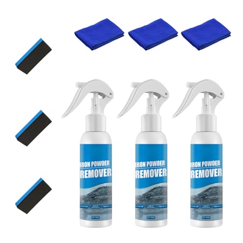 Dissolvant de rouille métallique 100ml avec pulvérisateur de poudre de fer pour voiture