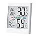 Produktbild Digitale Hygrometer Thermometer Wetter station,Innen Temperatur und Luftfeuchtigkeitsmesser Überwachen mit Hintergrundbeleuchtung LCD Bildschirm,Min/Max Aufzeichnungen,Komfortanzeigen für Haus,Büro
