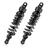 RKV86 Adjustable 295mm Rear Shock Absorbers for Harley Sportster 2004-2020, Aluminum CNC 11.6 inch (1 Pair, Black)