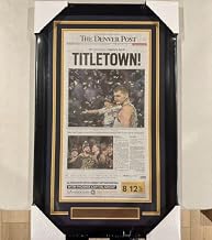 Denver Nuggets The Denver Post 2023 NBA Champions Framed Newspaper Front Page