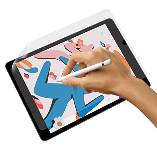 TOREDO (2 Pieces) Paperfeel Screen Protector for iPad 10.2 inch 7th & 8th Generation (2020 & 2019) | Matte Protector for Drawing and Taking Notes | Like Paper | Anti-Glare | Anti-Fingerprints | Compatible with Apple Pencil | With Easy Installation Kit |Scratch Resistant | Bubble Free