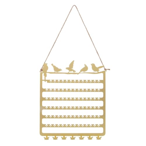 Dzrige Gold Bird Wall Mounted Earring Holder Jewelry Organizer Stand - image 5