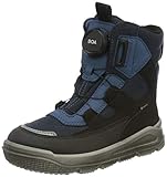 Superfit Jungen MARS warm gefütterte Gore-Tex Schneestiefel, Schwarz Blau 0010, 27 EU