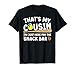 Softball Cousin Funny Cousin Of A Softball Player Cousin T-Shirt