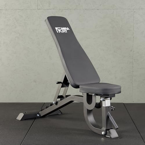 Mirafit M150 Fully Adjustable Flat & Incline Weight Bench, view 2