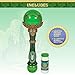 Wicked Elphaba Light and Sound Musical Bubble Wand, Includes Bubble Solution