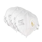 FFP3 mascarilla de protección de la Salud mascarilla Protectora mascarilla, mascarilla de protección respiratoria de 6 Capas, mascarilla para Adultos protección