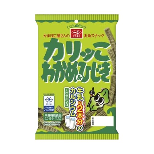 いちまさ カリッこ 3種 スナック 詰め合わせセット 12袋(いわし・えび・わかめ&ひじき各4袋) 栄養機能食品(カルシウム)お菓子 おやつ せんべい 一正蒲鉾