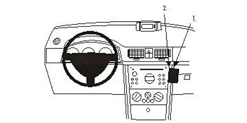 Brodit 853262 ProClip Halterung, schwarz