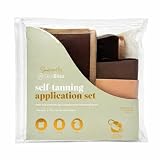 SkinBliss Kit Autobronzant 3 Pièces – Applicateur Dos + Gant + Pochette – Application Unif...